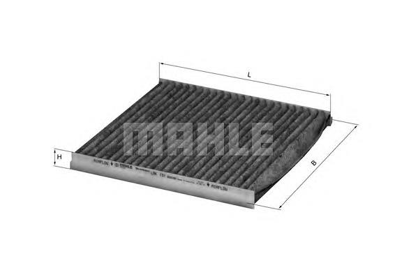 Filtro de salão Mahle Original LAK131 preço, a partir de 10,42 USD