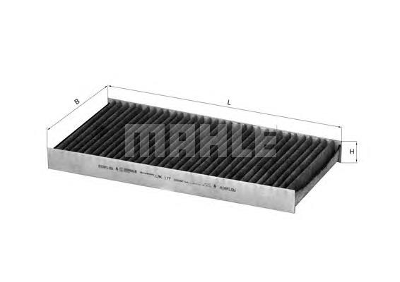 Filtro de salão Mahle Original LAK117 preço, a partir de 16,37 USD