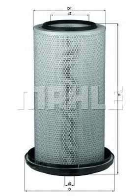 Filtro de ar Mahle Original LX241 preço, a partir de 102,44 USD
