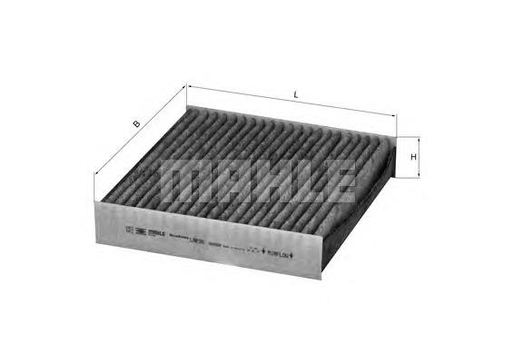 LAK96 Mahle Original Filtro de salão
