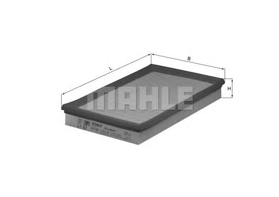 Filtro de ar 027133843A VAG