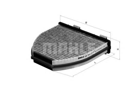 Filtro de salão Mahle Original LAK413 preço, a partir de 27,53 USD