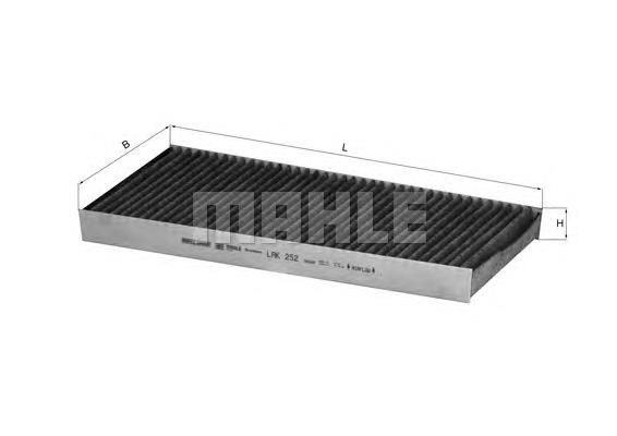 LAK252 Mahle Original Filtro de salão