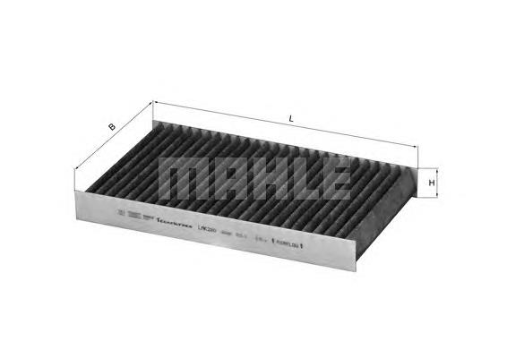 Filtro de salão Mahle Original LAK280 preço, a partir de 10,66 USD