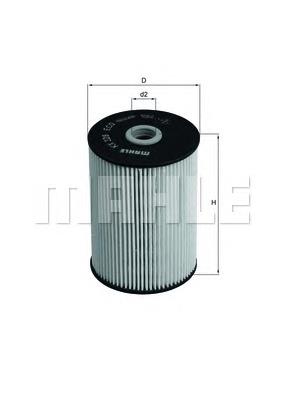 Compre KX228D Mahle Original Filtro de combustível
