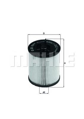 Filtro de combustível Mahle Original KX861D preço, a partir de 20,48 USD
