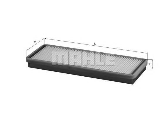 LA38 Mahle Original Filtro de salão