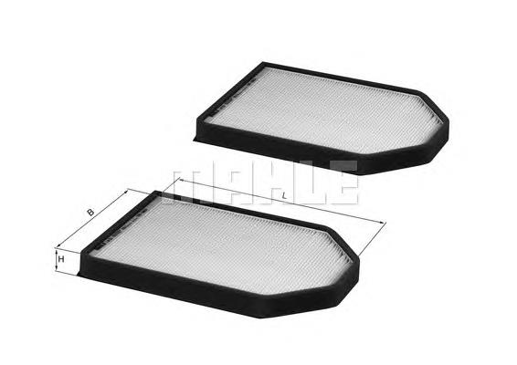 Filtro de salão Mahle Original LA51S preço, a partir de 25,94 USD