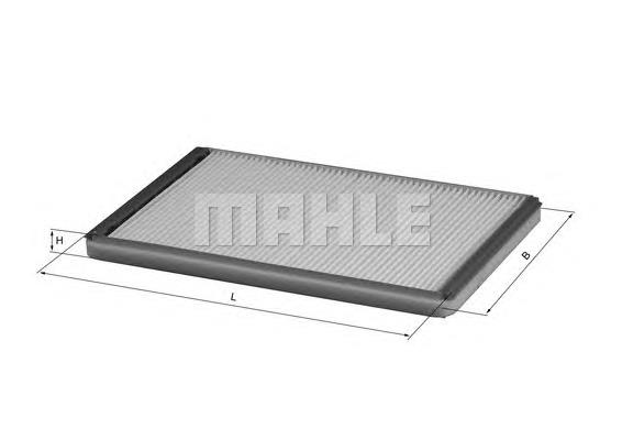 Filtro de salão Mahle Original LA33 preço, a partir de 11,28 USD