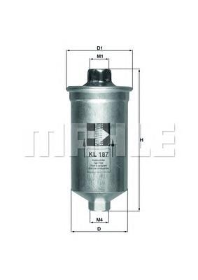 Compre WK6184 Mann-Filter Filtro de combustível