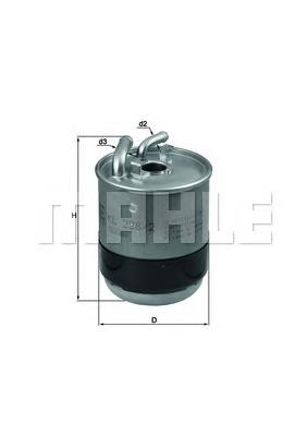 Filtro de combustível 05175429AB Chrysler