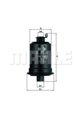 Filtro de combustível Mahle Original KL129 preço, a partir de 14,70 USD