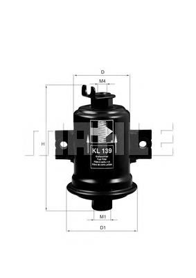 2330079105 Toyota Filtro de combustível