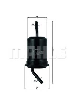 KL115 Mahle Original Filtro de combustível
