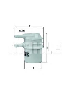 Filtro de combustível Mitsubishi L 300 P1T ao melhor preço