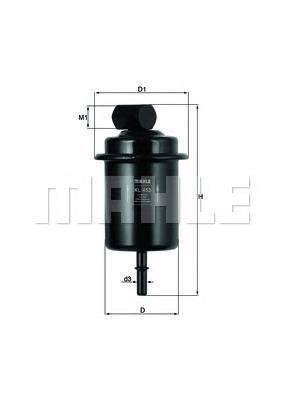Filtro de combustível Hyundai/Kia 3191105000