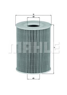 Filtro de óleo Mahle Original OX254D3 preço, a partir de 11,49 USD