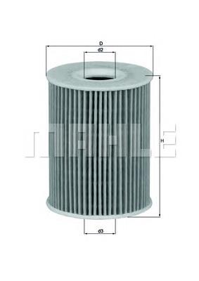 Filtro de óleo Mahle Original OX3553D preço, a partir de 15,96 USD