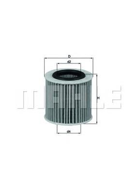 Filtro de óleo Mahle Original OX360D preço, a partir de 7,92 USD