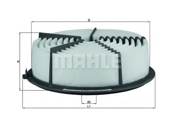 Compre LX835 Mahle Original Filtro de ar