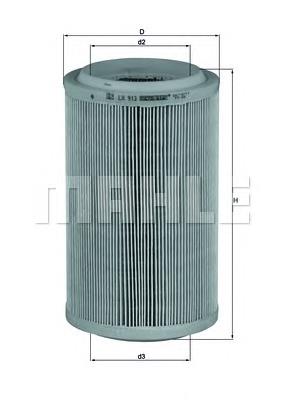 LX913 Mahle Original Filtro de ar