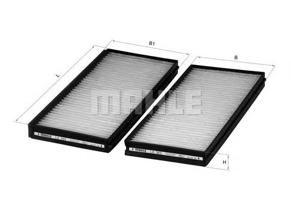 Filtro de salão Mahle Original LA365S preço, a partir de 16,13 USD