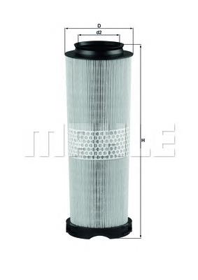 A6120940004 Mercedes Filtro de ar