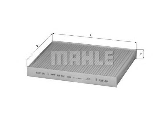 Filtro de salão Mahle Original LA144 preço, a partir de 7,02 USD