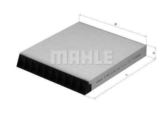 Filtro de salão Mahle Original LA134 preço, a partir de 8,48 USD