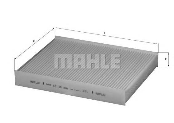 Filtro de salão Mahle Original LA169 preço, a partir de 12,92 USD