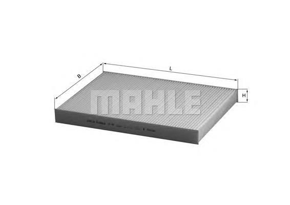 LA93 Mahle Original Filtro de salão