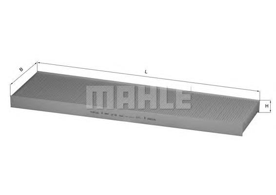 LA85 Mahle Original Filtro de salão