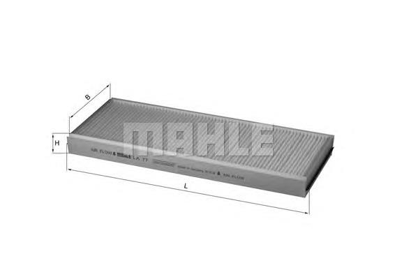 Filtro de salão Mahle Original LA77 preço, a partir de 13,08 USD