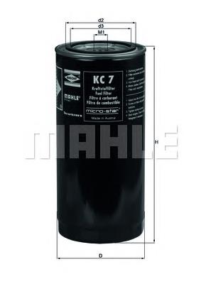 Filtro de combustível Mahle Original KC7 preço, a partir de 11,21 USD