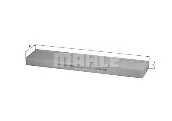 LA242 Mahle Original Filtro de salão