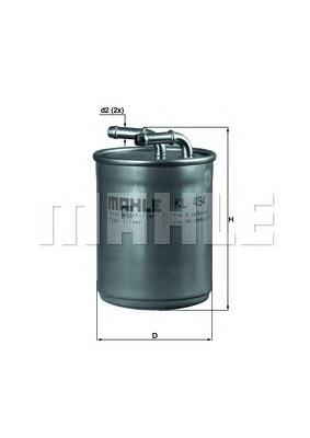 Filtro de combustível Mahle Original KL494 preço, a partir de 24,67 USD