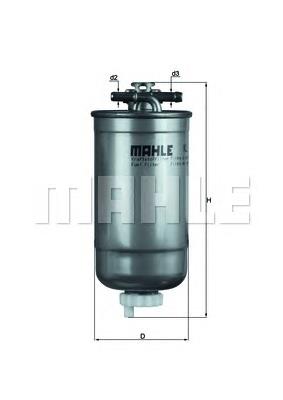 Filtro de combustível Mahle Original KL1471D preço, a partir de 17,64 USD