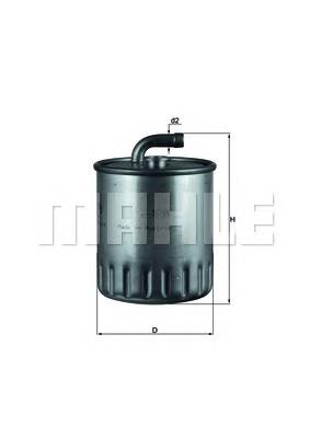 Filtro de combustível Mahle Original KL179