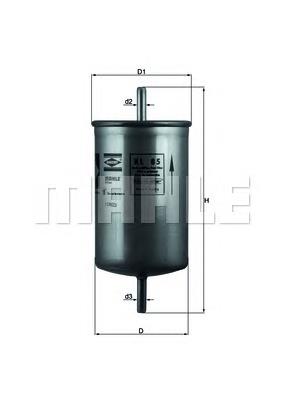KL85 Mahle Original Filtro de combustível