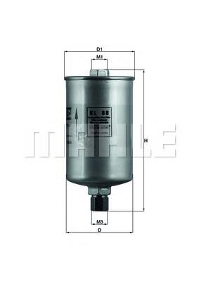 Filtro de combustível Mahle Original KL88 preço, a partir de 16,28 USD
