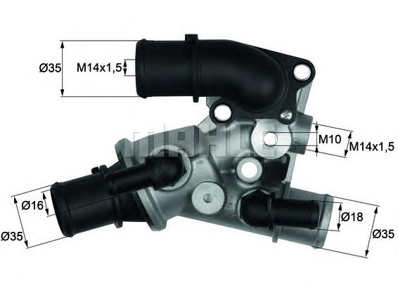 Termostato DT1166H Dayco