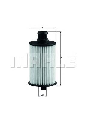 Filtro de óleo Mahle Original OX774D preço, a partir de 22,89 USD