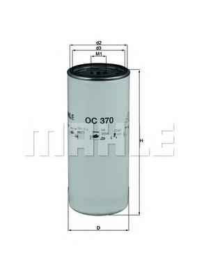 Compre OC370 Mahle Original Filtro de óleo