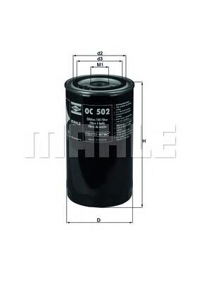 Filtro de óleo Denckermann A219009