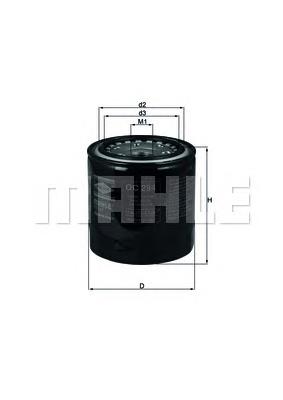Filtro de óleo Mahle Original OC294 preço, a partir de 13,04 USD