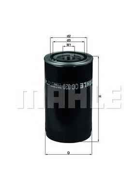 Filtro de óleo OC320 Mahle Original