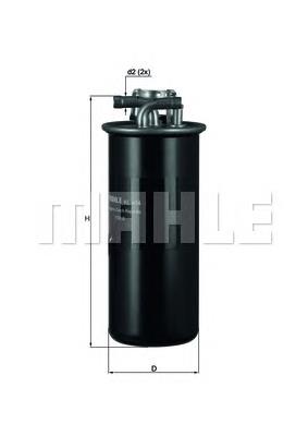 KL454 Mahle Original Filtro de combustível