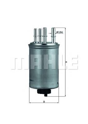 Filtro de combustível Mahle Original KL506 preço, a partir de 32,32 USD