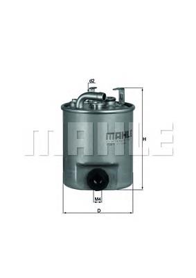 KL195 Mahle Original Filtro de combustível