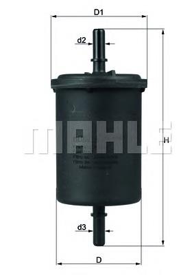 Filtro de combustível Mahle Original KL4161 preço, a partir de 8,51 USD